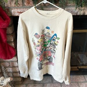 Brandy Melville John Galt "Chill Since '93" Graphic Erica Sweatshirt